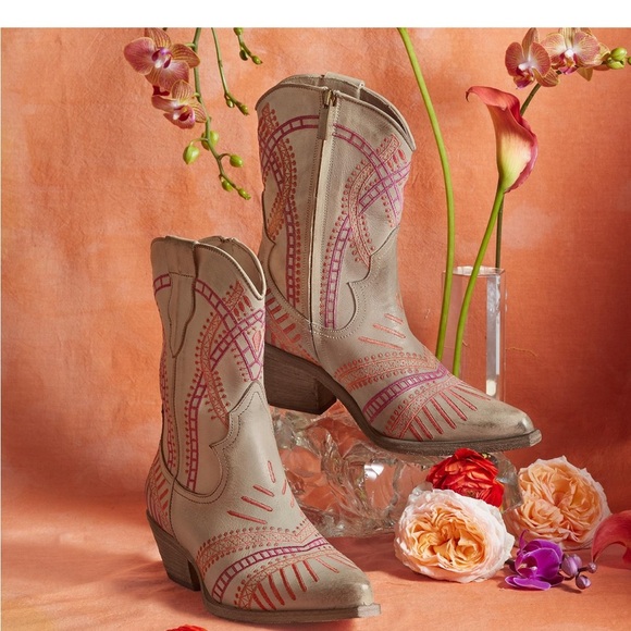 Marco Delli “The Italian Cowboy”, Solaria Boots by Sundance, gray multi, NIB, 39 - Picture 1 of 15